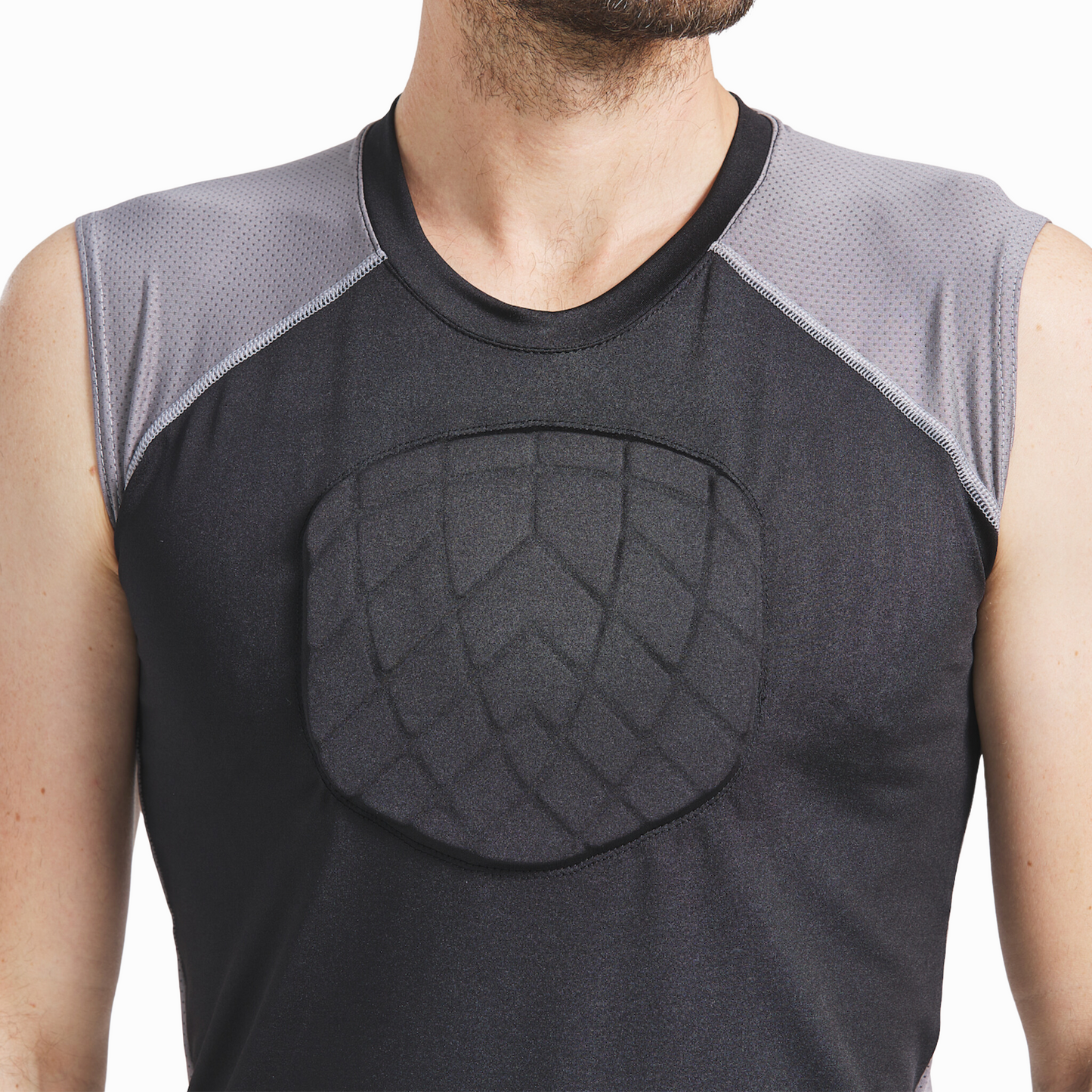 Baseball-Shirt-Brustschutz