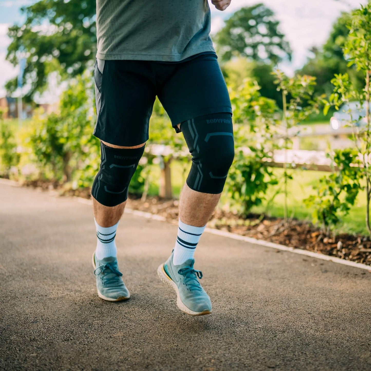 Knie-Kompressionsmanschetten